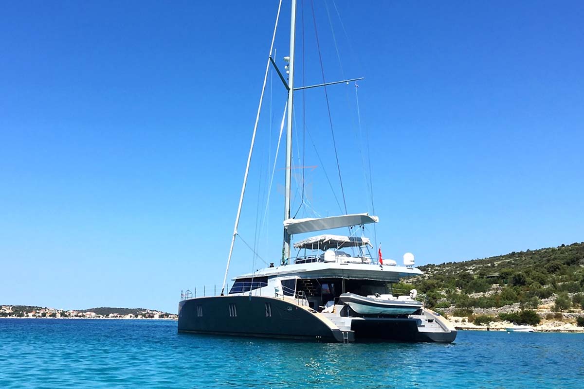 lucy z sailing catamaran